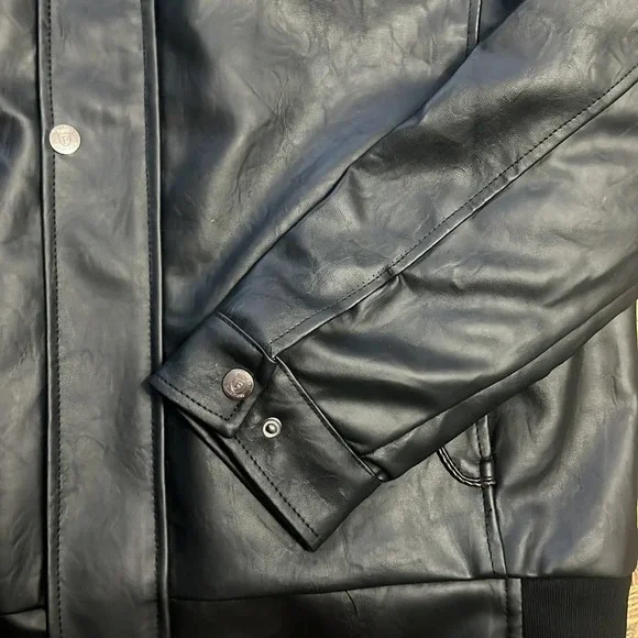 F Collection Leather Jacket - Picture 2 of 9